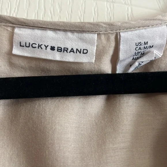 Lucky Brand Beige Dress - Picture 2 of 6